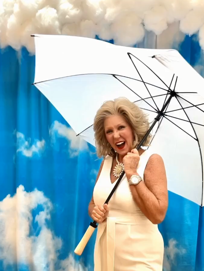 Ciel Bleu Nuages Blancs Paysages Naturels Photographie Toile de Fond SH673