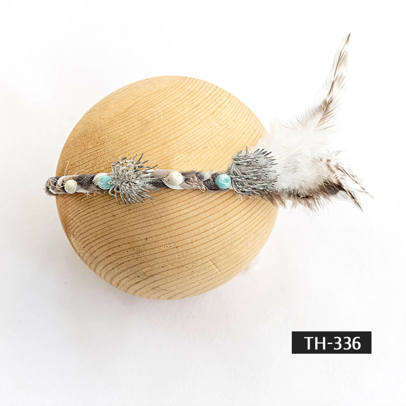 Photographie de nouveau-né Fausse fleur coiffe TH3