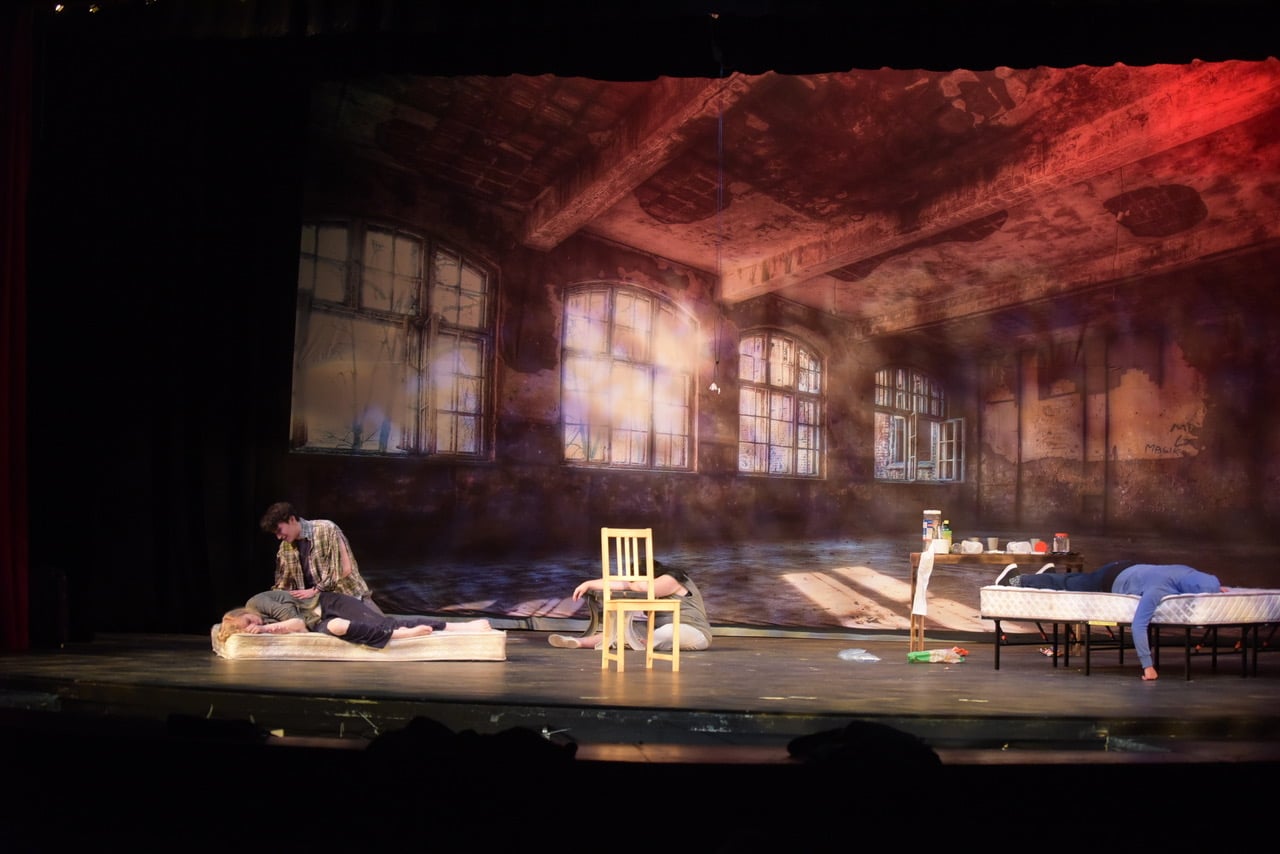 Toiles de fond de théâtre personnalisées CT1