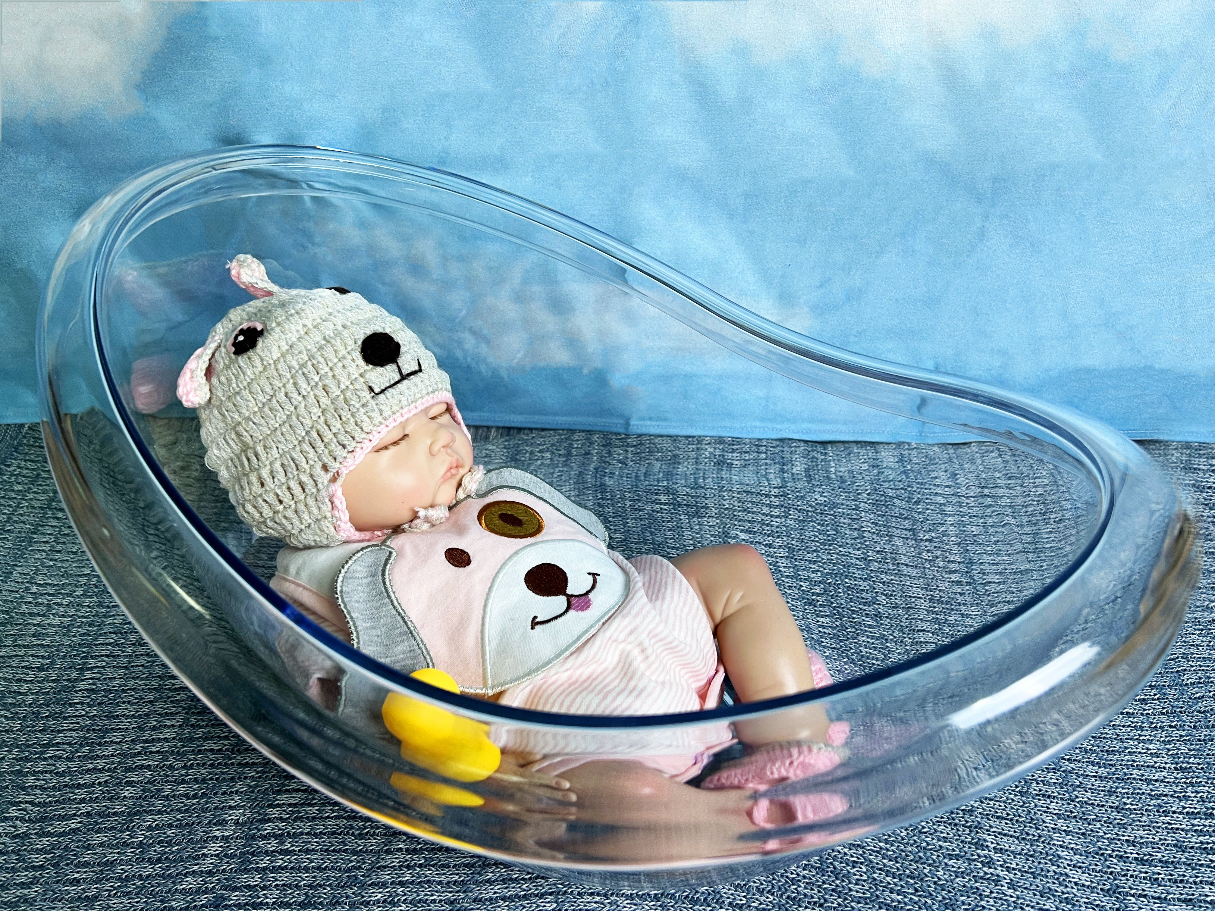 Esthero Baignoire transparente pour la photographie de nouveau-nés SYPJ2