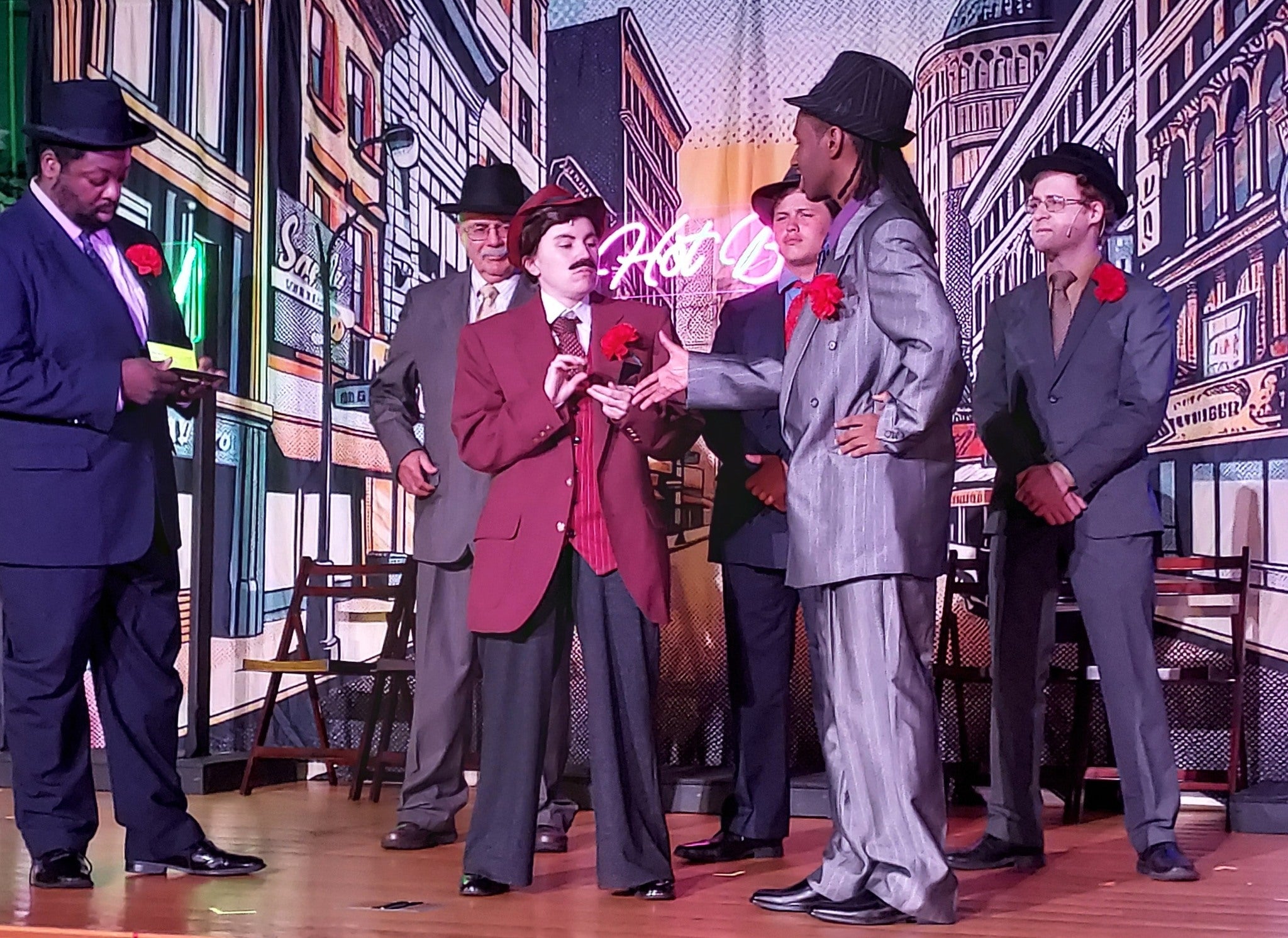 Toiles de fond de théâtre personnalisées CT1