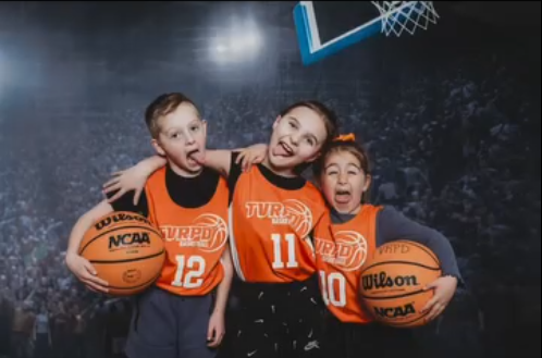 Toile de fond de sport de basket-ball pour photomaton G-286