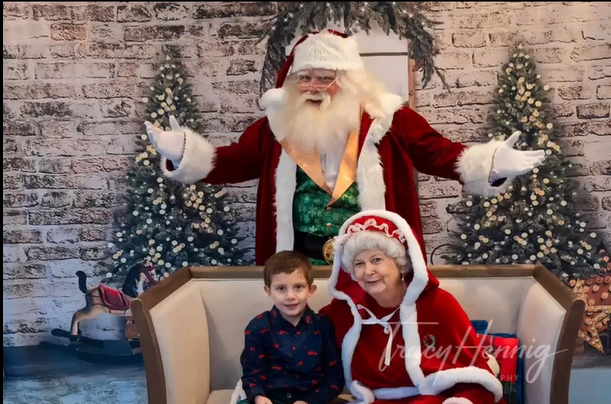 Toile de Fond de Noël de Mur d'Arbre de Noël pour la Décoration G-1459