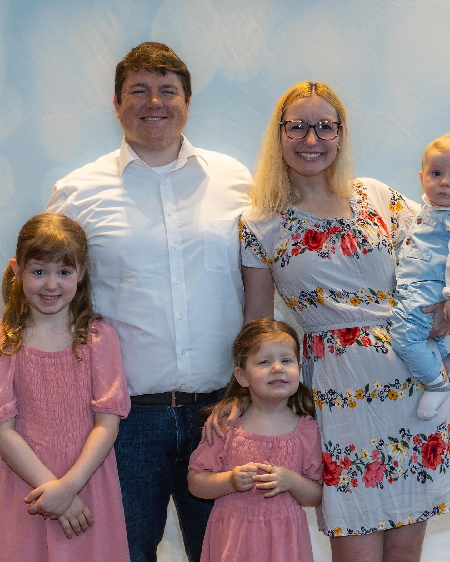 Toile de Fond de Photographie Floue Bokeh Bleu Clair SH669