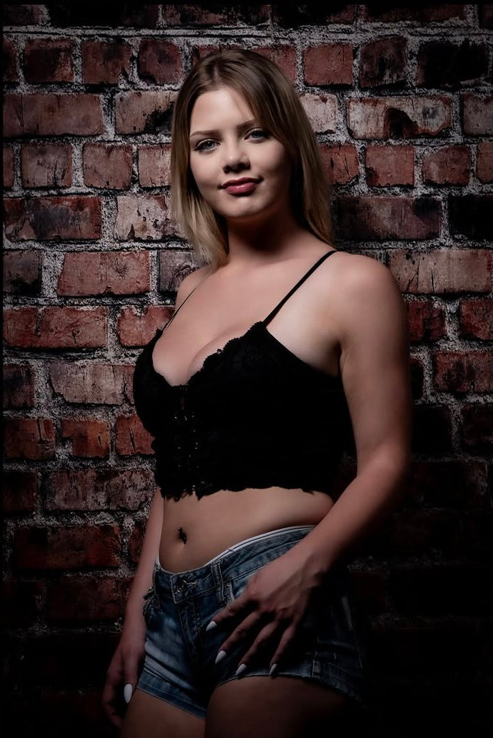 Toile de Fond de Studio de Photographie de mur de Briques Grunge KAT-191