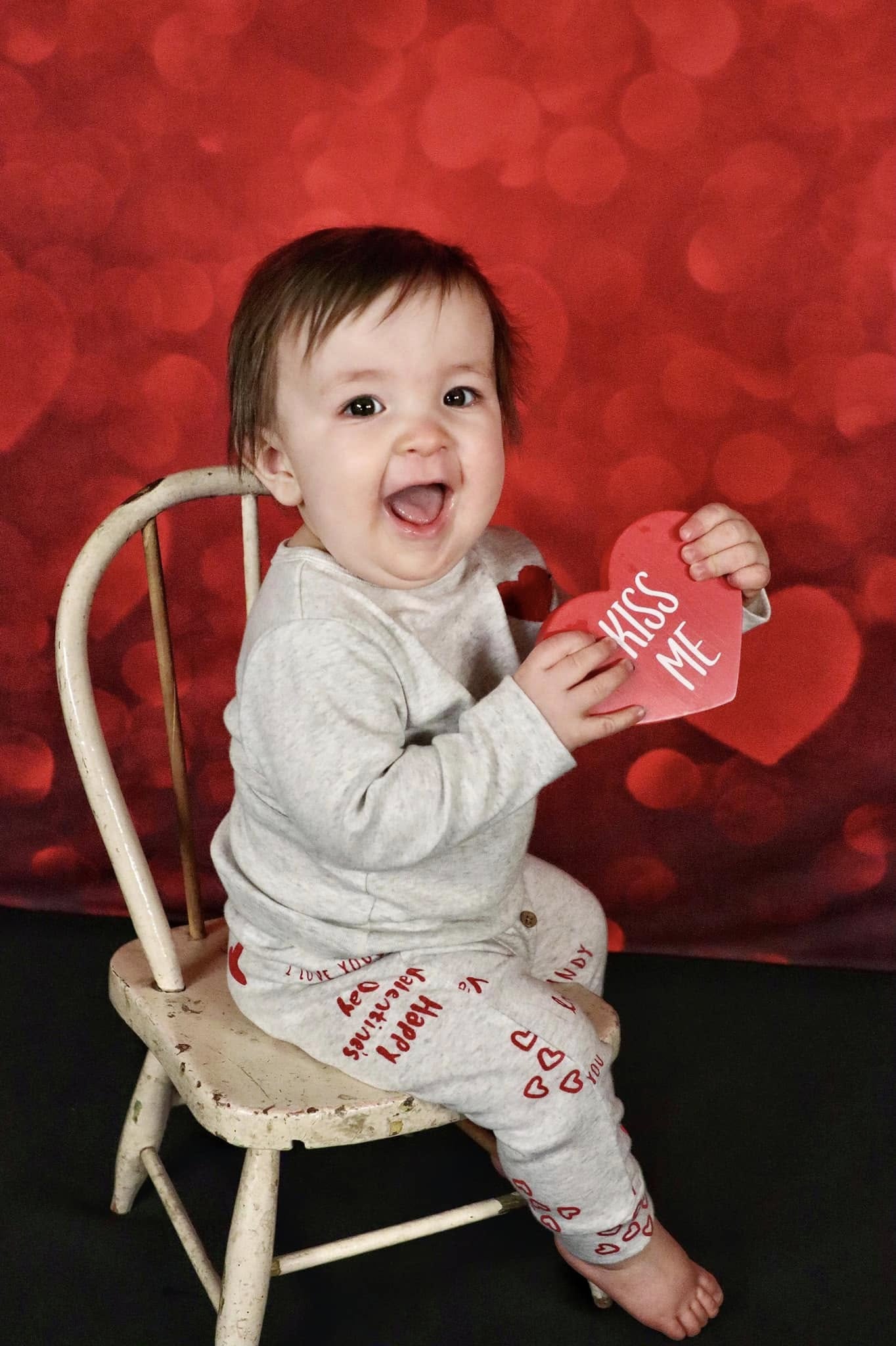 Bokeh Rouge Amour Coeur Saint Valentin Toile de Fond D1040