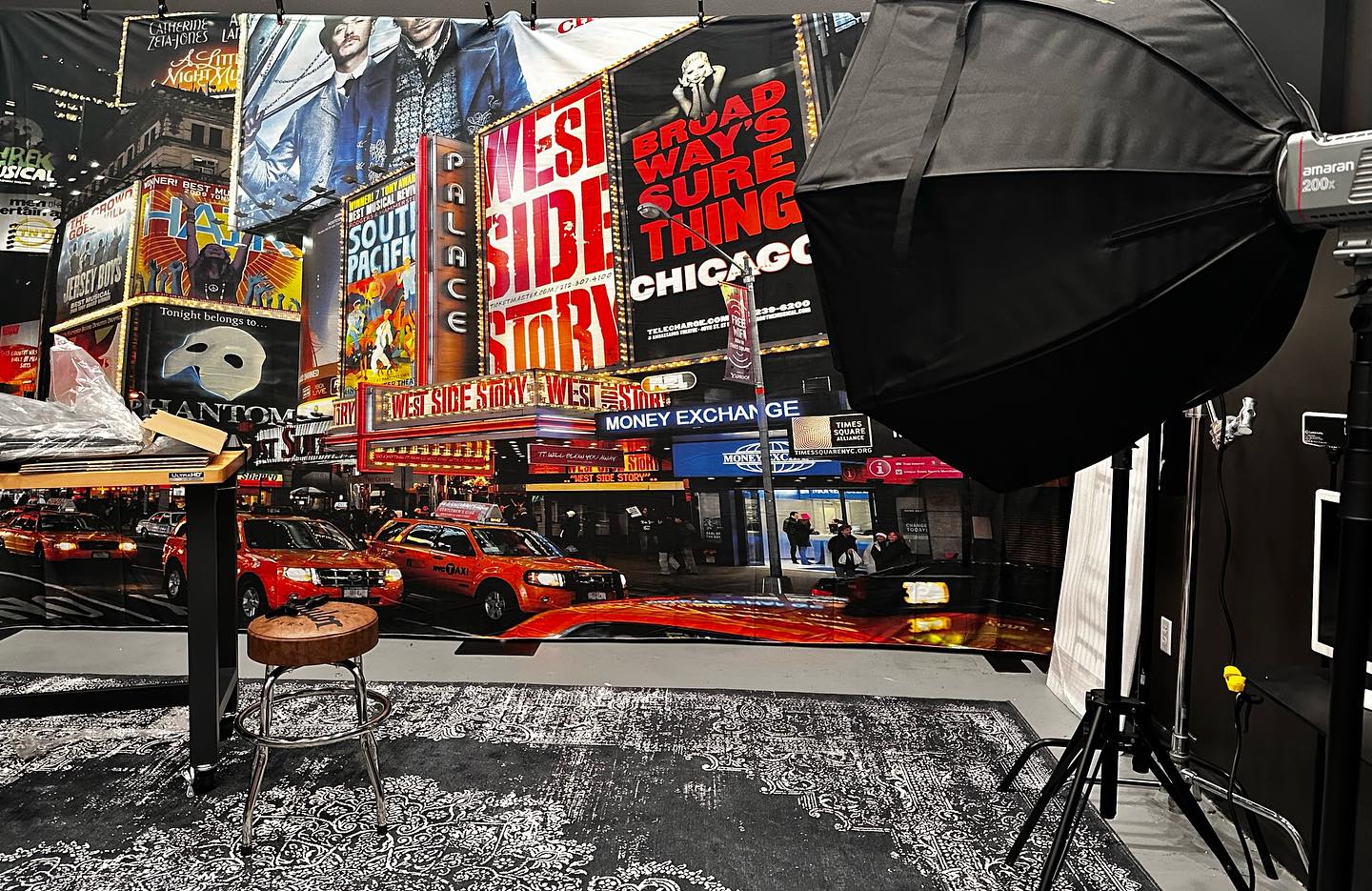 Toile de fond photo de New York City Times Square G-595