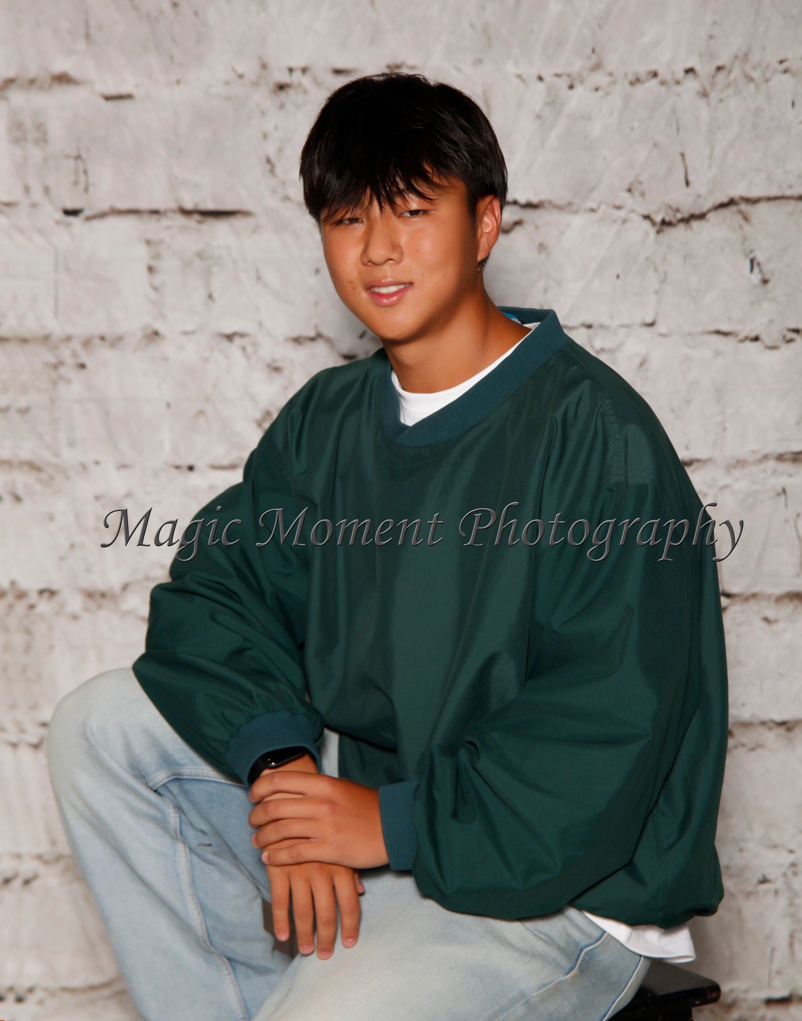 Vieux mur de briques Vintage Photo Booth toile de fond GC-44