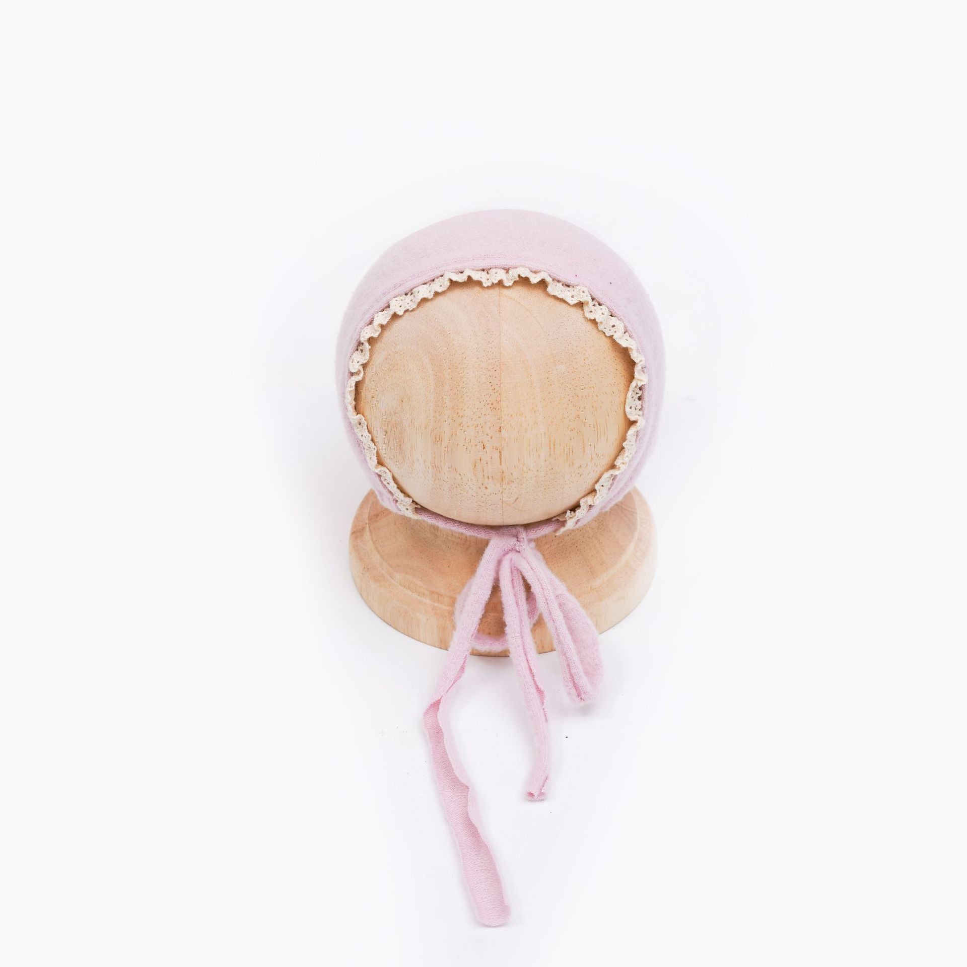 Bandeau en dentelle de couleur unie de photographie pour nouveau-né CL9