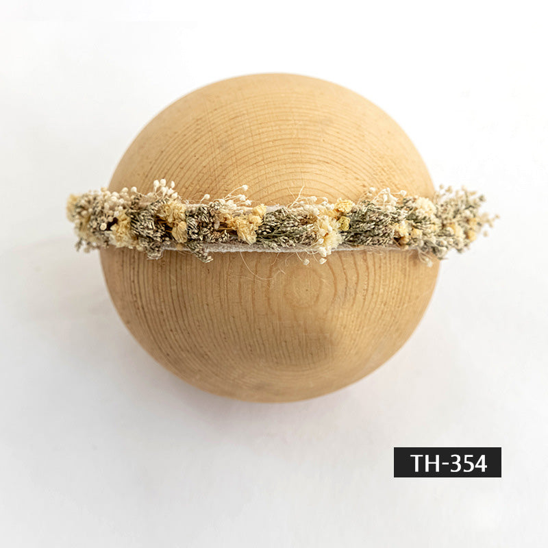 Photographie de nouveau-né Fausse fleur coiffe TH3
