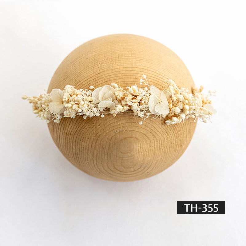 Photographie de nouveau-né Fausse fleur coiffe TH3