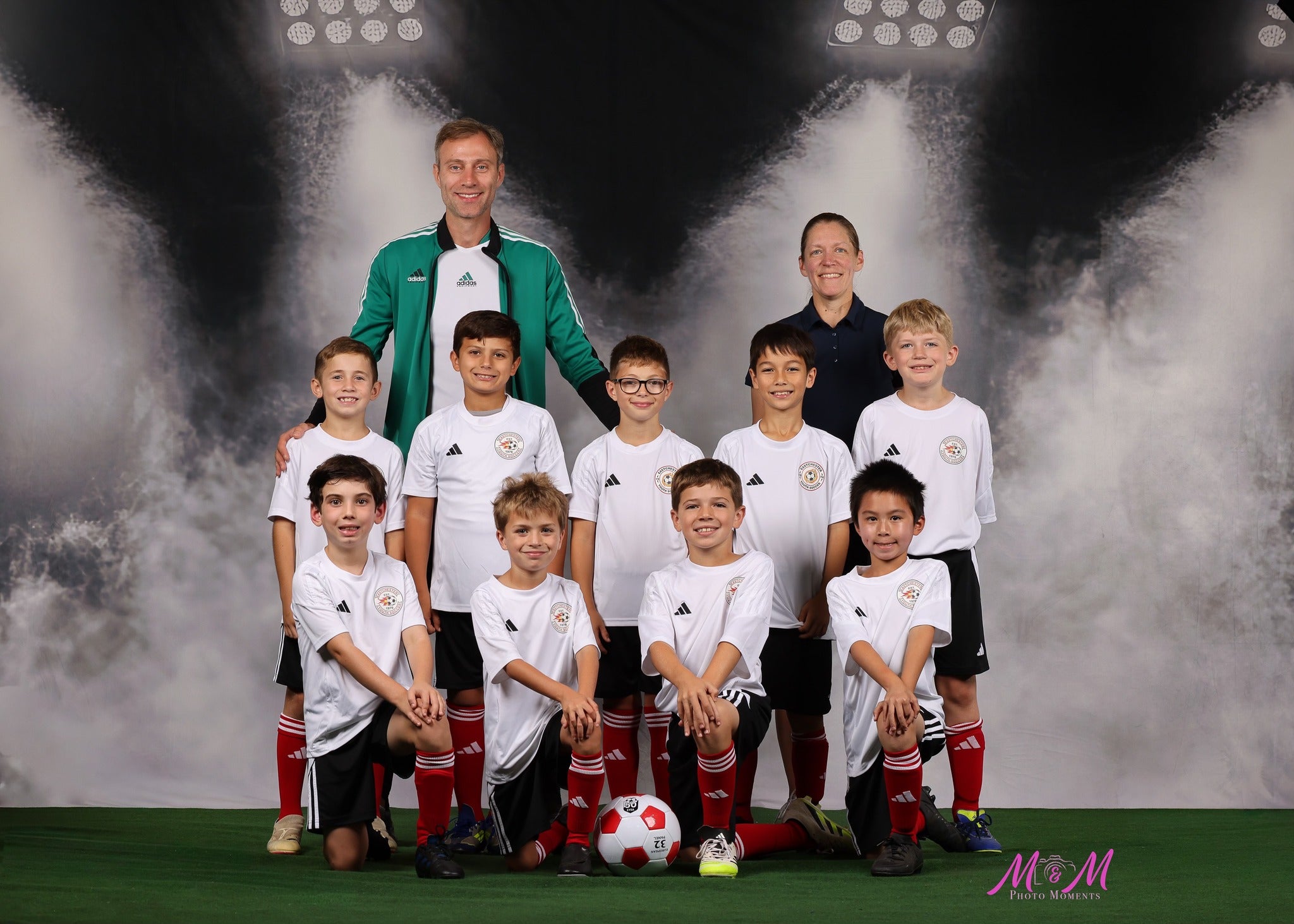 Toile de fond Idées Sport Arène Intérieure Lumières Fumée CSH4-364