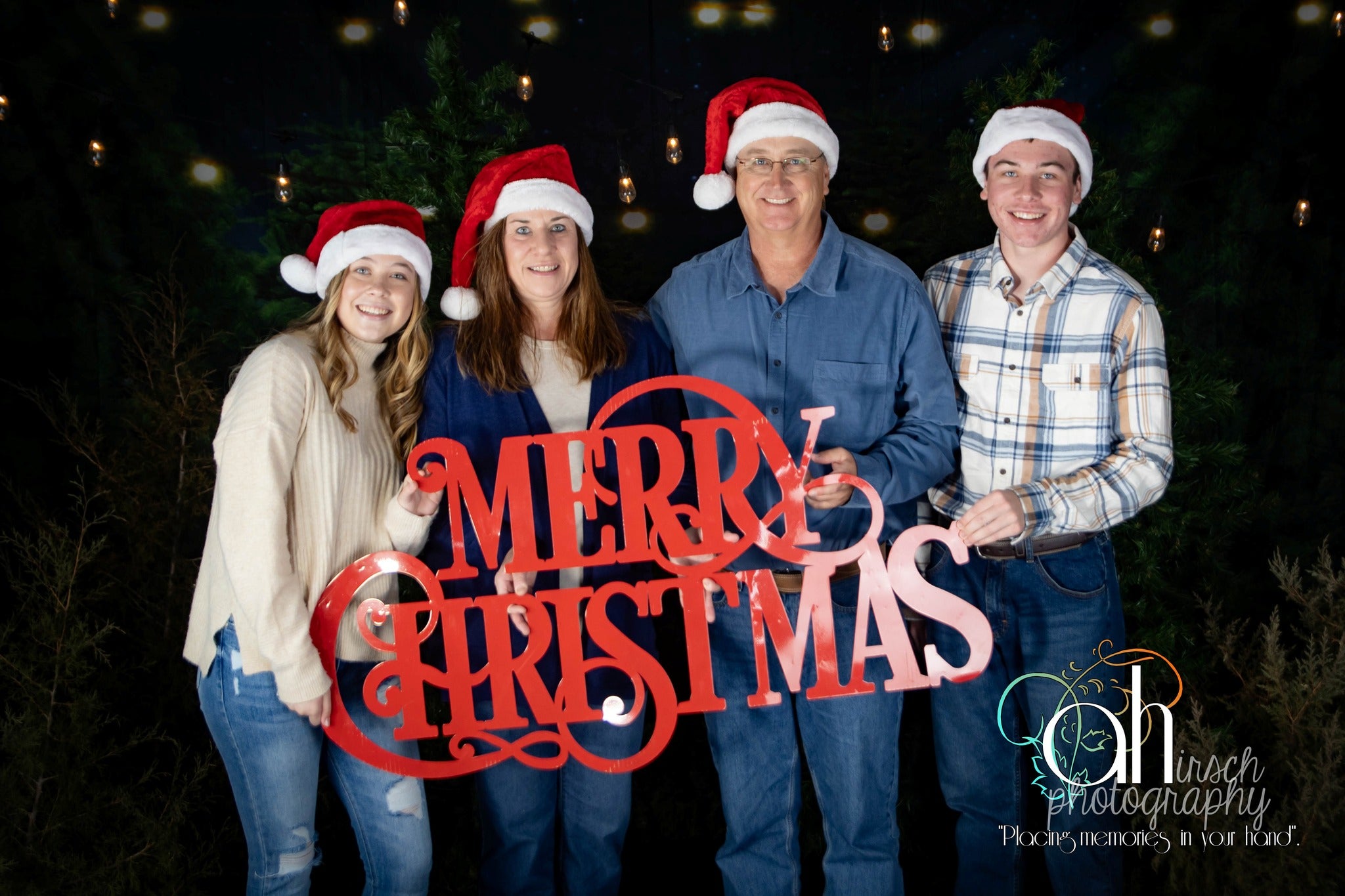 Arbre de Noël Ferme Veille Photo Toile de Fond D832