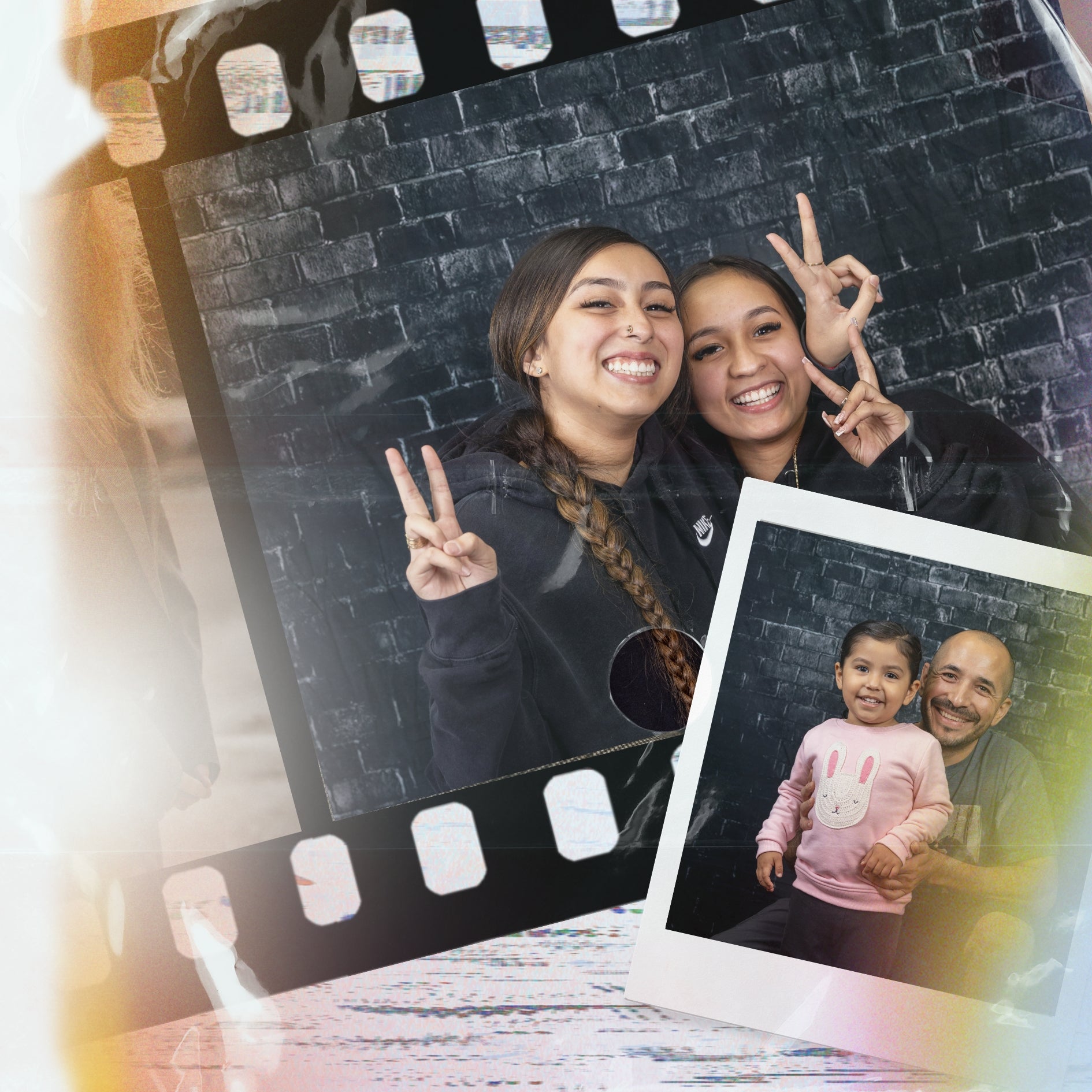 Toile de fond de photographie de mur de brique texturé noir D-239