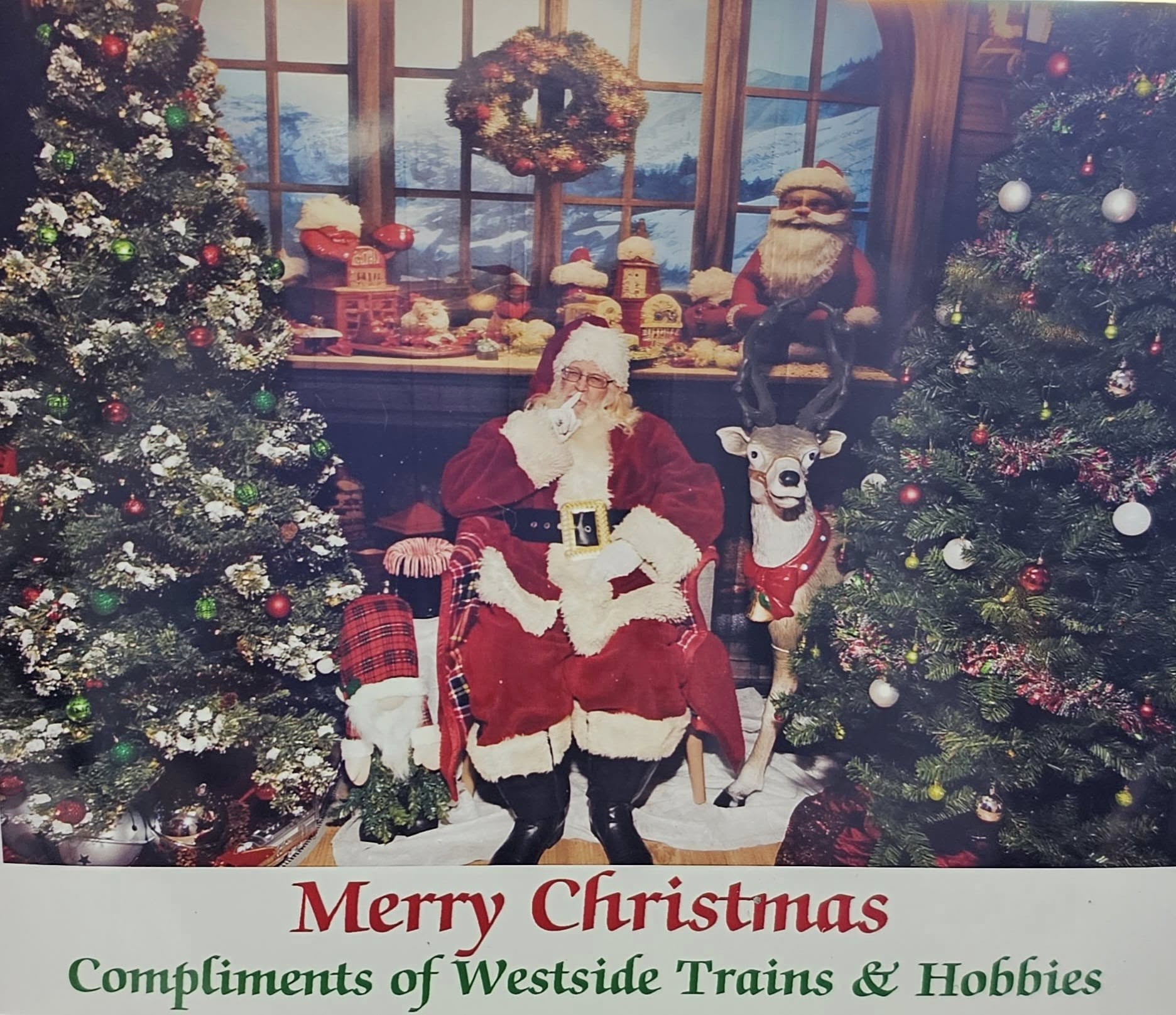 Toile de fond d'Atelier du Père Noël RR7-794