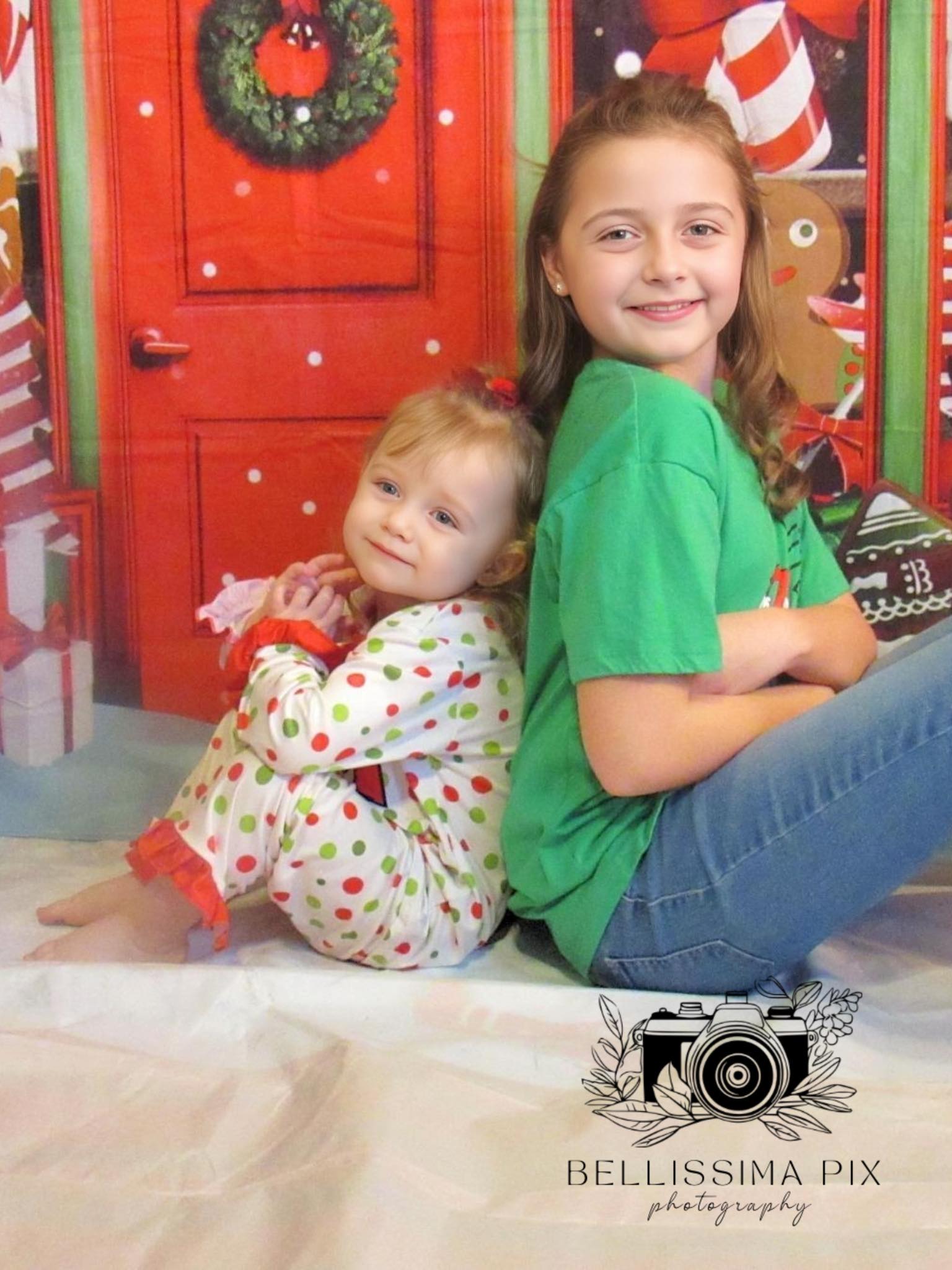 Bonbons Boutique Noël Vacances Hiver Toile de Fond D851