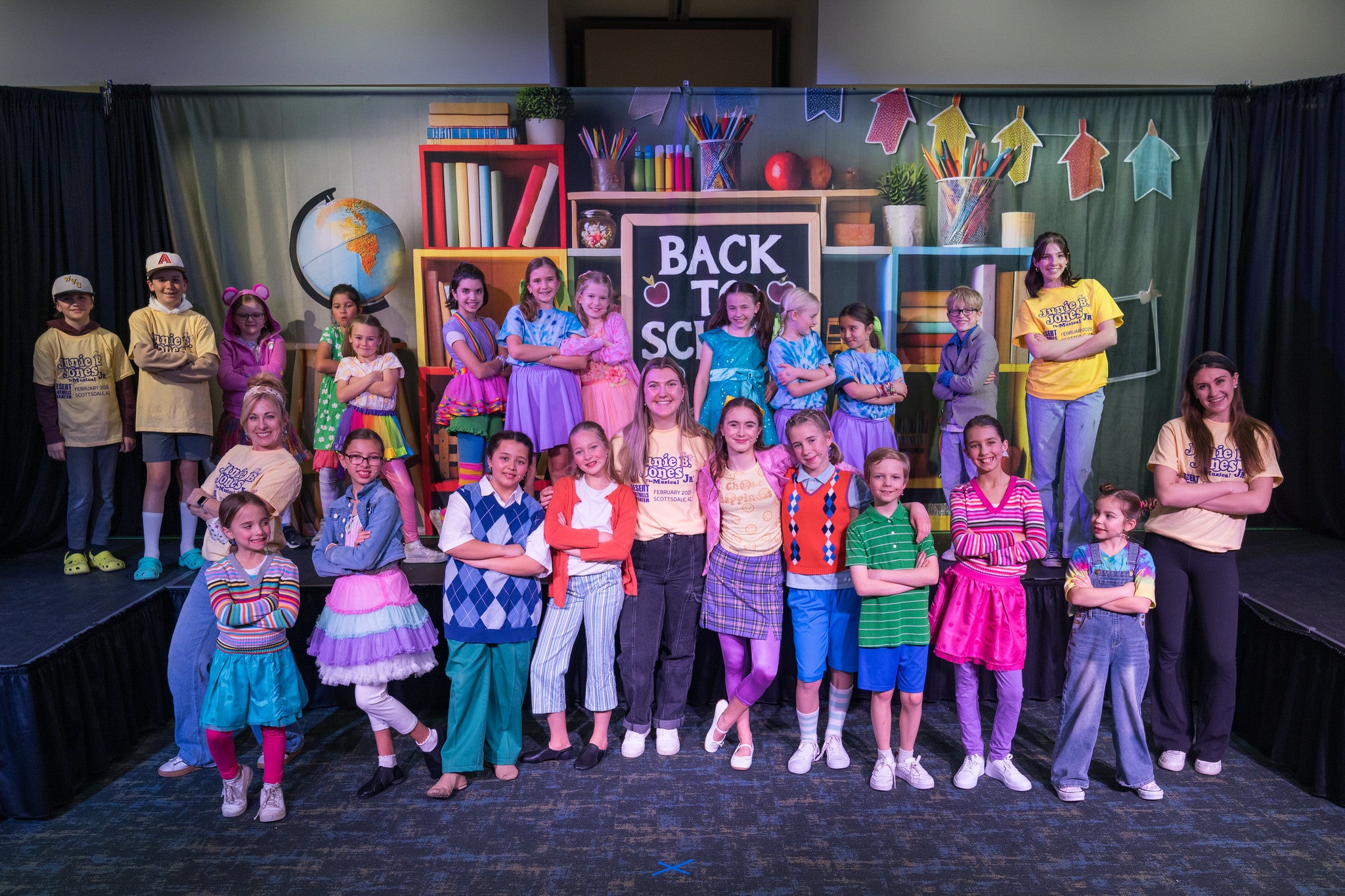 Toile de Fond d'Armoire de Rangement pour la Rentrée RR7-232