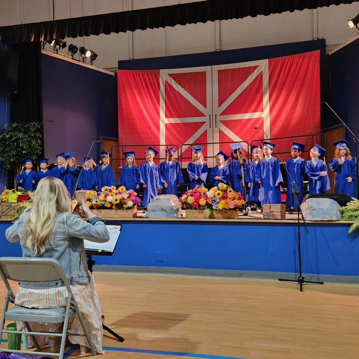 Toile de Fond de Photographie de Porte de Grange Rouge SH-953