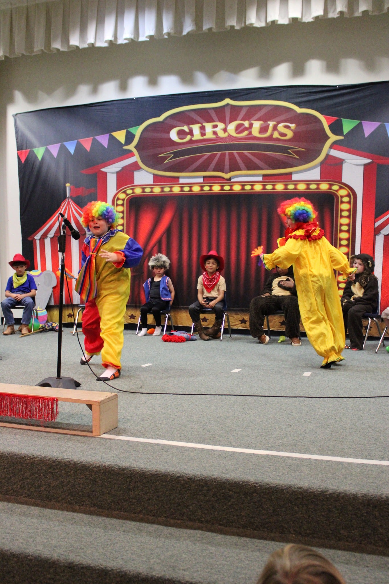 Cirque Rouge Tente Carnaval Photographie Toile de Fond SH-1011