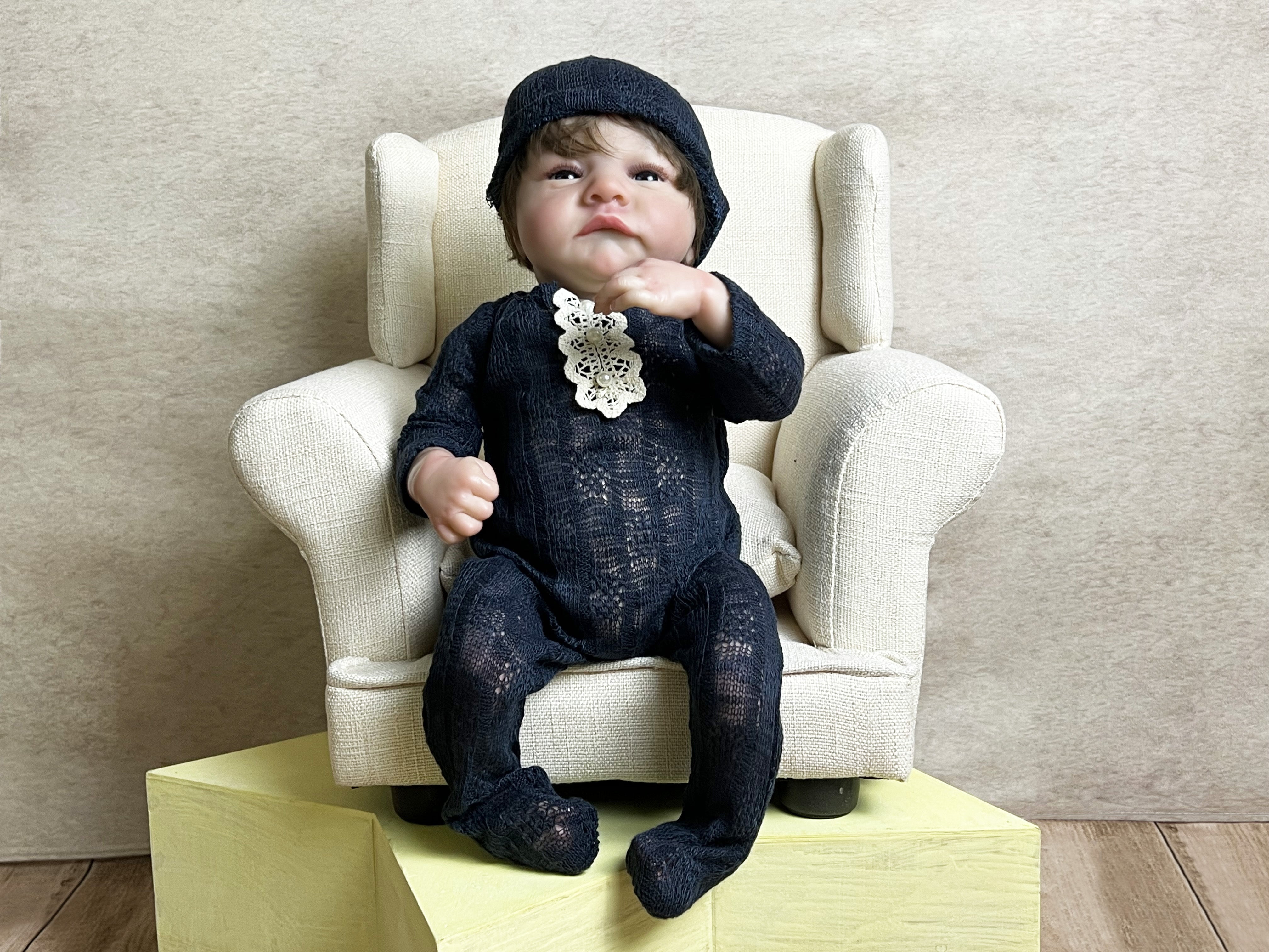 Esthero Mini canapé en tissu pour la photographie de nouveau-nés SYPJ1