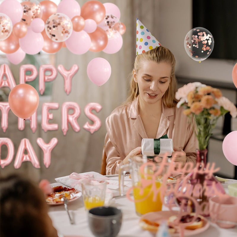 Ensemble de Chaîne de Ballons pour la Fête des Mères BA7