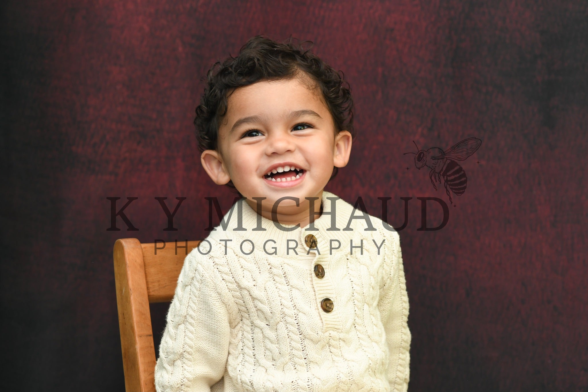 Abstrait Marron Rouge Toile de fond pour Studio Photographie M10-34