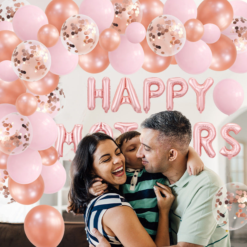 Ensemble de Chaîne de Ballons pour la Fête des Mères BA7