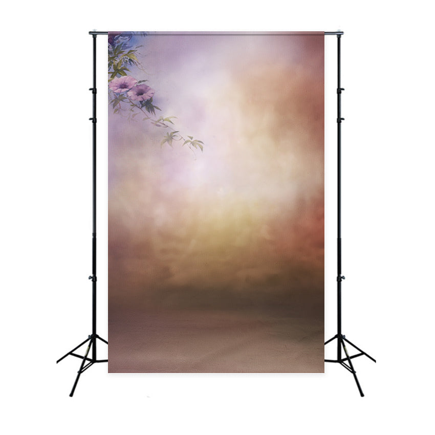 Toile de fond Photographie Portrait Mur Floral Pastel Décor BRP-11-641