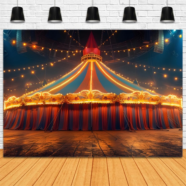 Toile de Fond Cirque Tente Illuminée BRP1-180