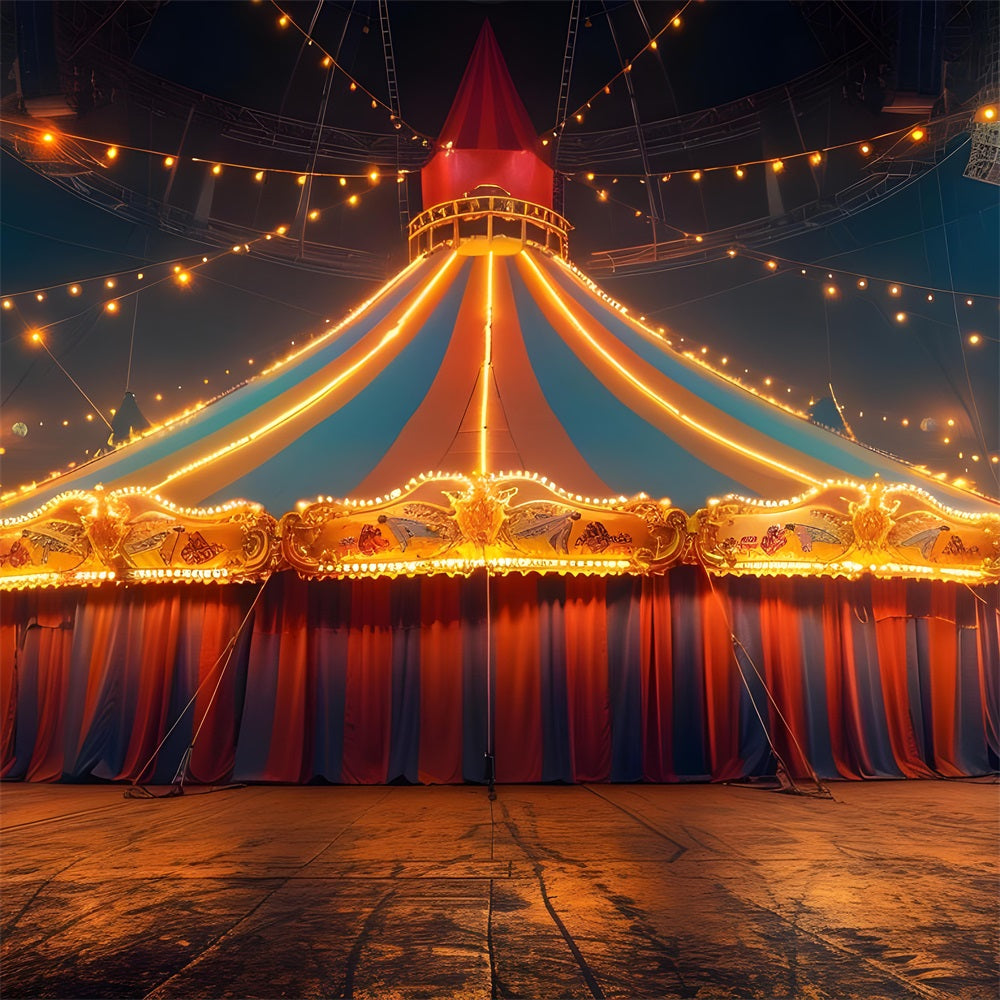 Toile de Fond Cirque Tente Illuminée BRP1-180