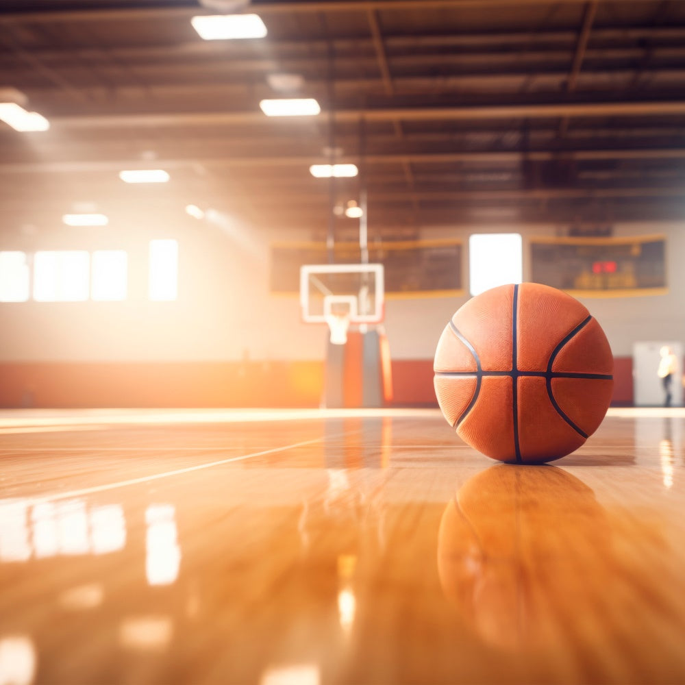 Toile de fond Ballon de Basket Professionnel Terrain de Sport BRP1-316