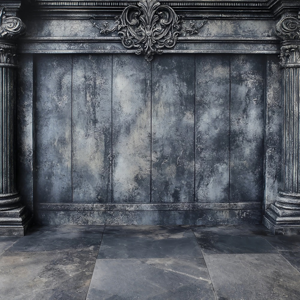 Fond Photo Boudoir Idées Mur Colonnes Texturé Élégant BRP1-447