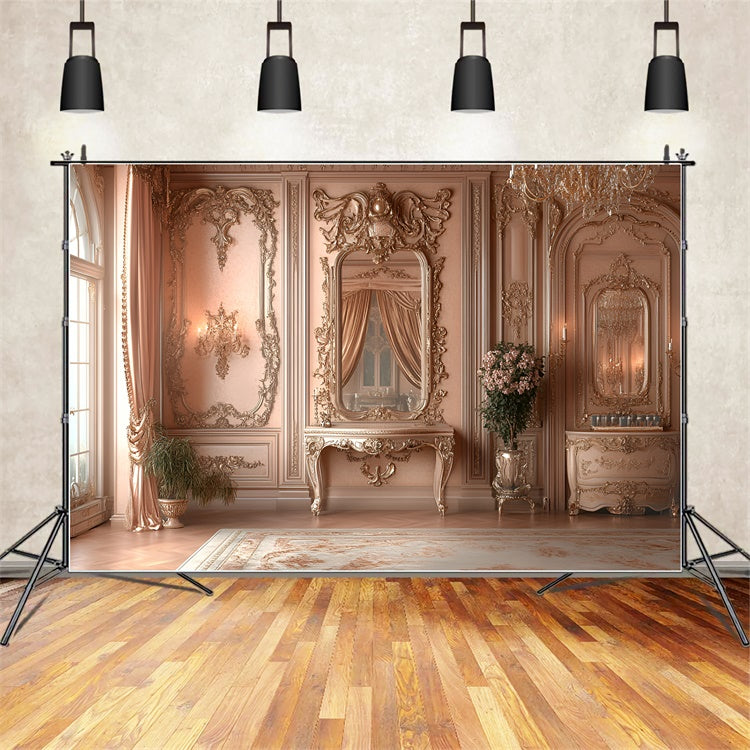 Fond Boudoir Idées Chambre Française Vintage Fleurs BRP1-451