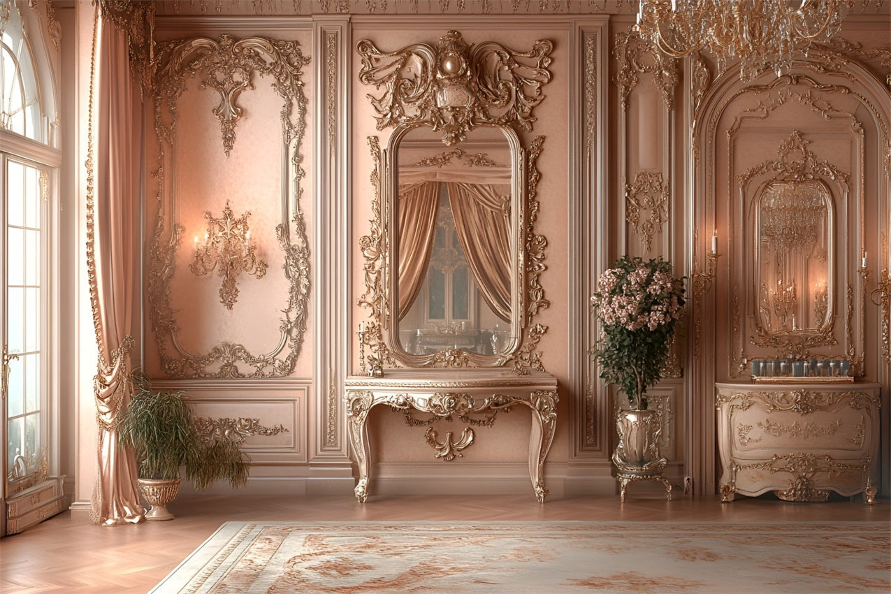 Fond Boudoir Idées Chambre Française Vintage Fleurs BRP1-451