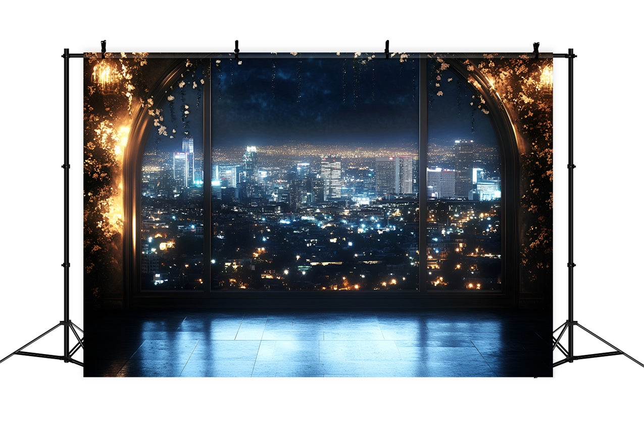 Fond Boudoir Arche Ville Glamour Clair de Lune BRP1-472