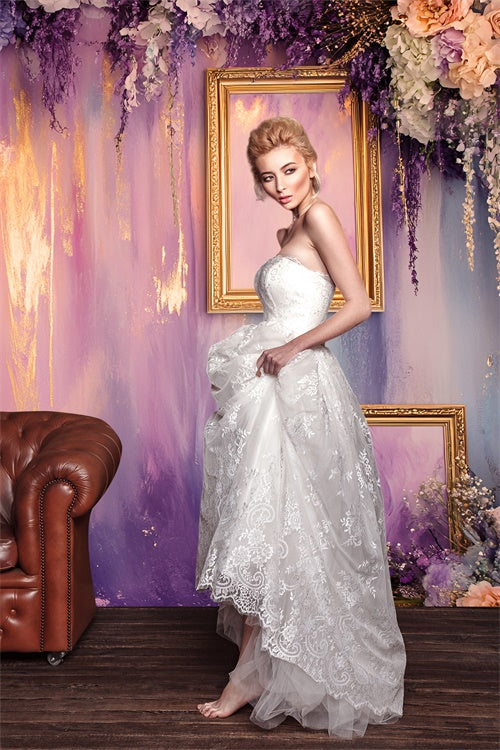 Toile de fond Boudoir Arrangements Floraux Rêves Pastels BRP1-482