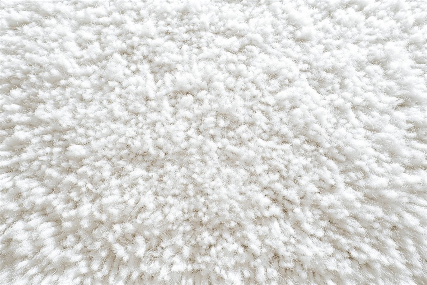 Toile de fond de Sol Tissu Velours Blanc Fluffy BRP1-58