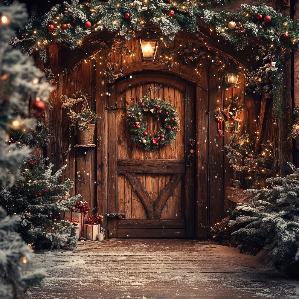 Noël Toile de fond Décorations de porte BRP10-160