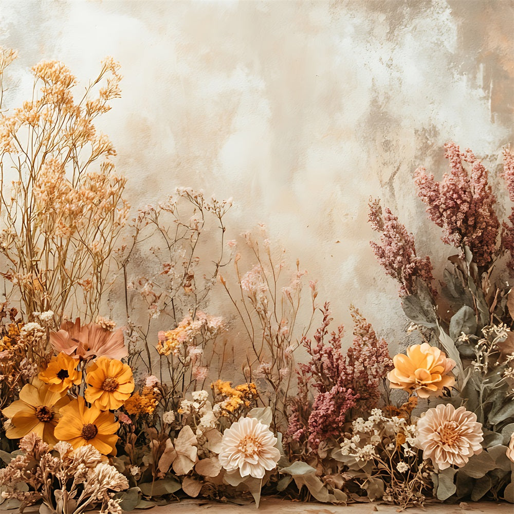 Toile de fond Pampas texturé bohème chaleureux BRP10-74