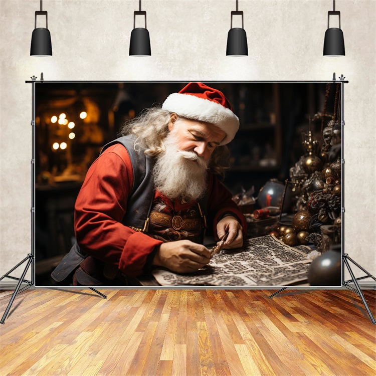 Toile de fond Atelier D'Artisanat Du Père Noël BRP11-135