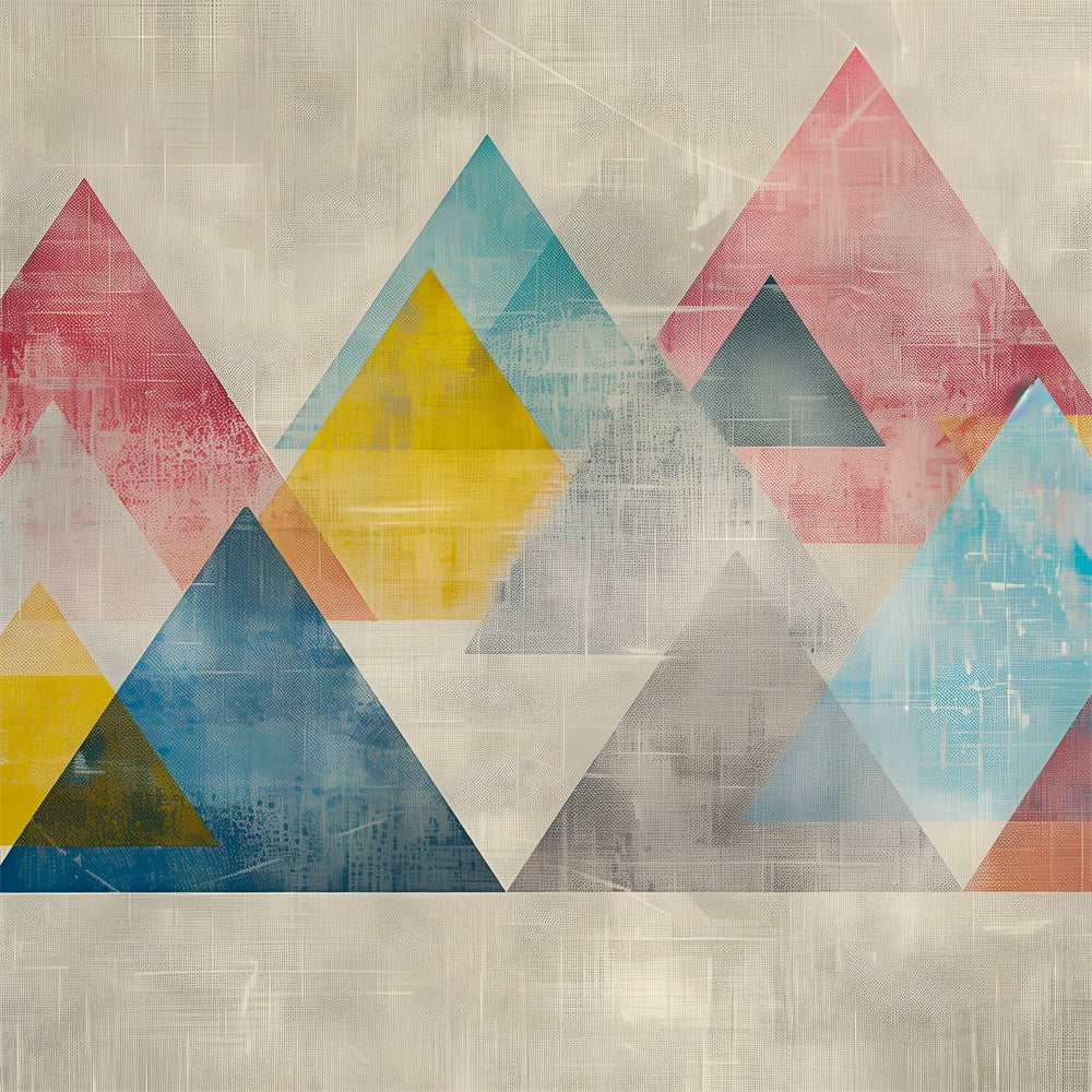 Toile de fond Graffiti Design Géométrique Coloré BRP12-155