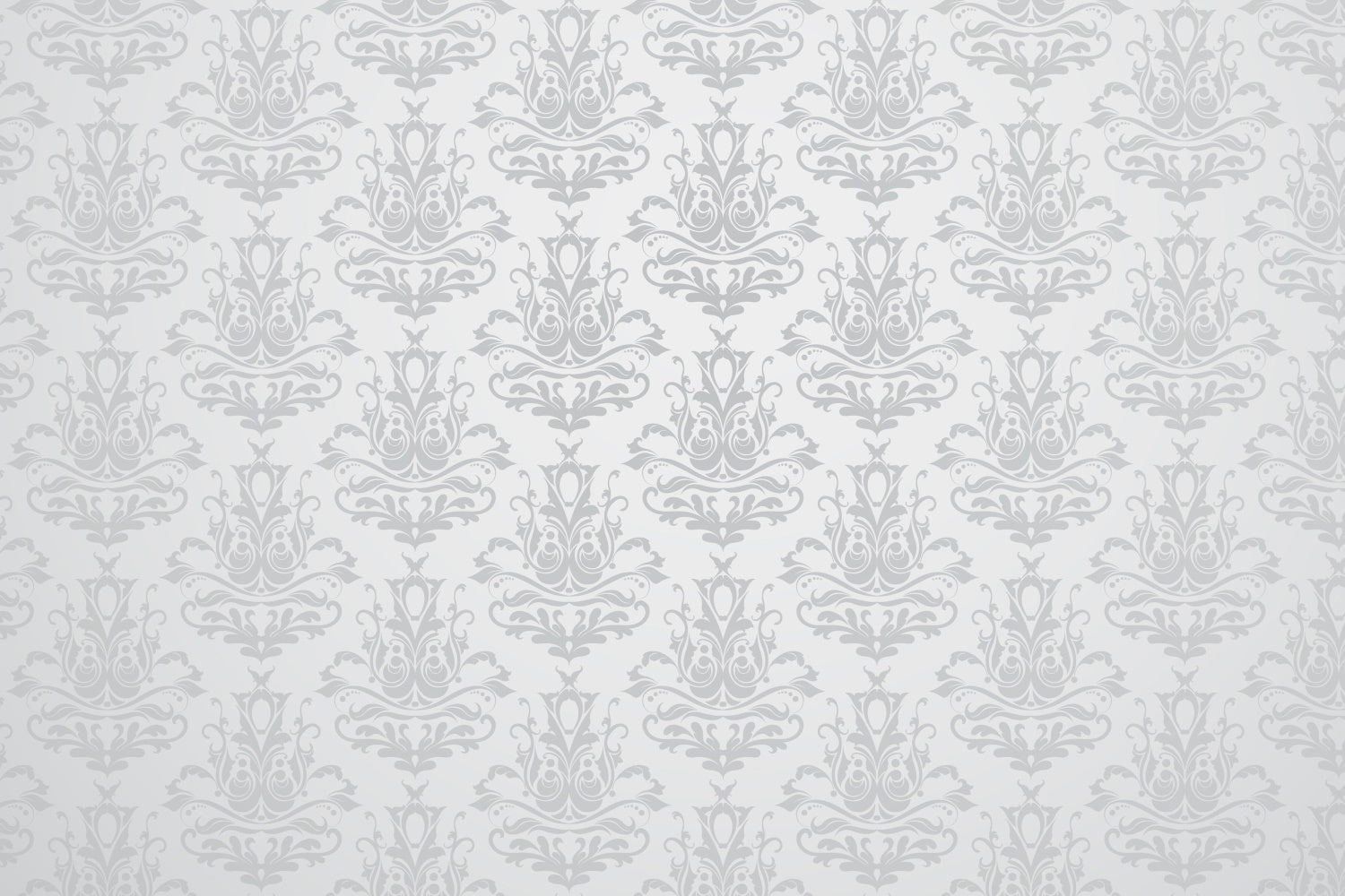 Toile de fond Photographie Damassé Gris Pâle Motif Symétrique BRP12-598