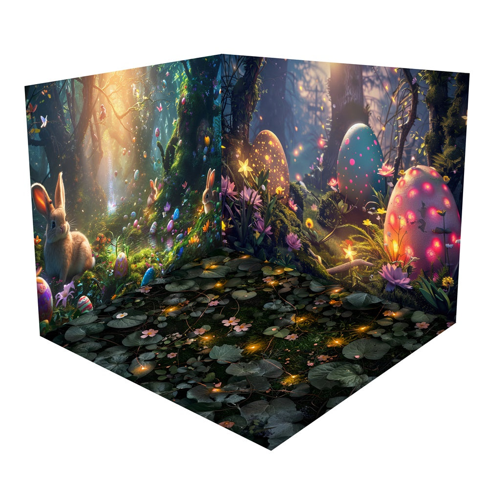 Ensemble de Salle Aventure de Pâques Lapin de Rêve BRP2-17