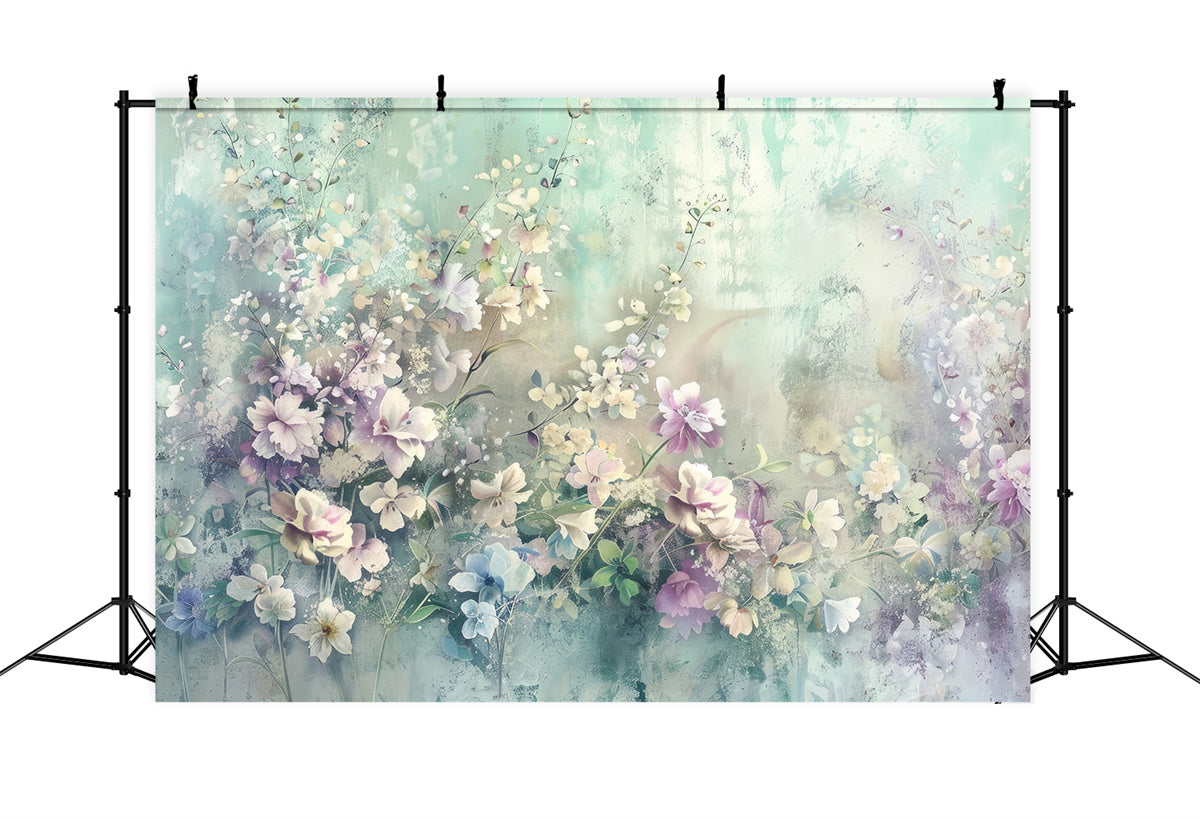 Fond Photo Floral Aquarelle Douce Rêverie BRP2-72