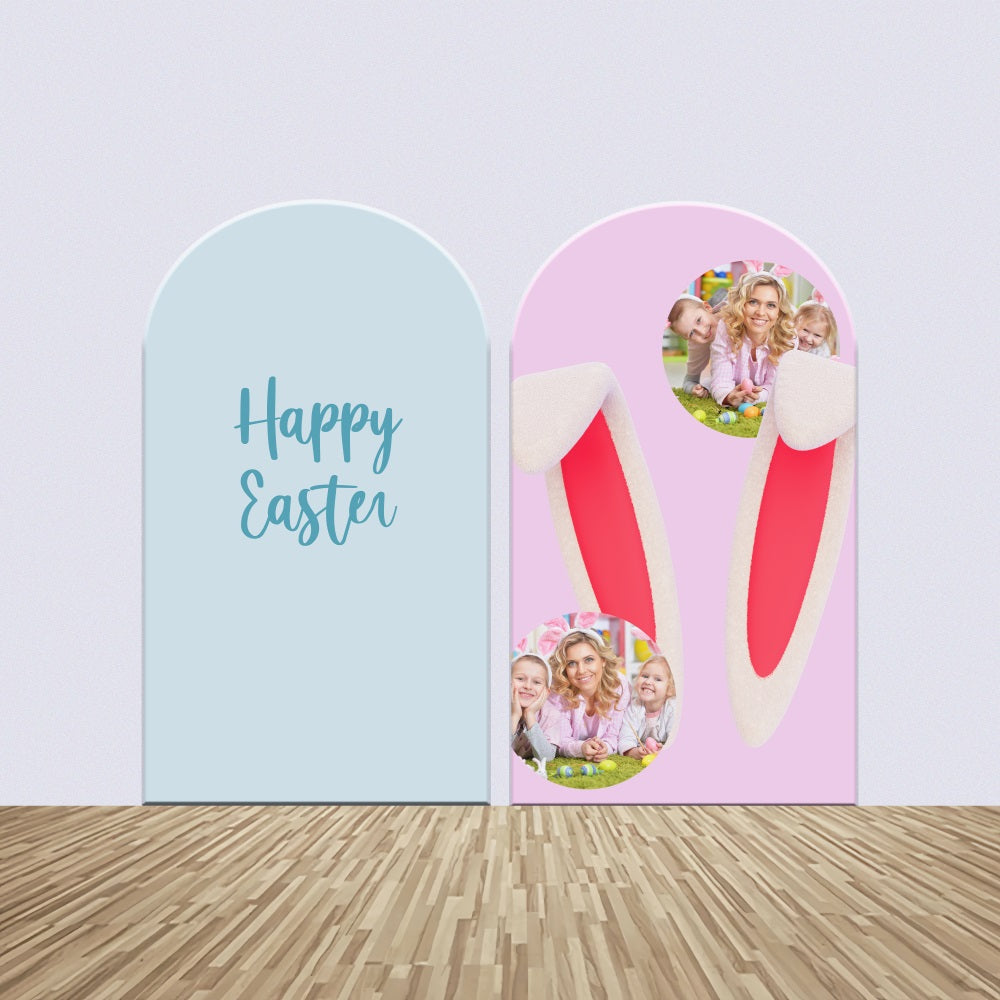 Kit de Toile de fond Arch Personnalisable Pâques Chic Oreilles de Lapin BRP3-186