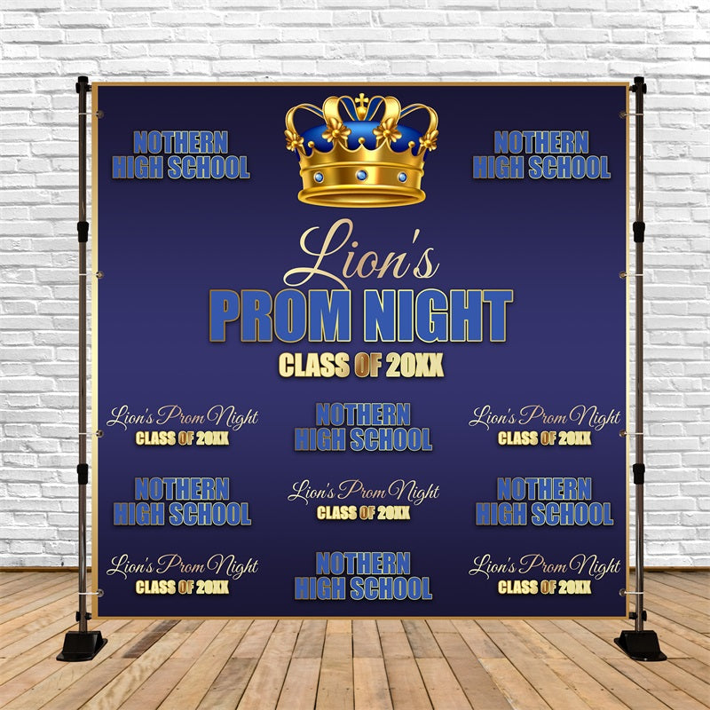 Toile de Fond de Bal Lycée du Nord Répétition Personnalisée BRP5-210