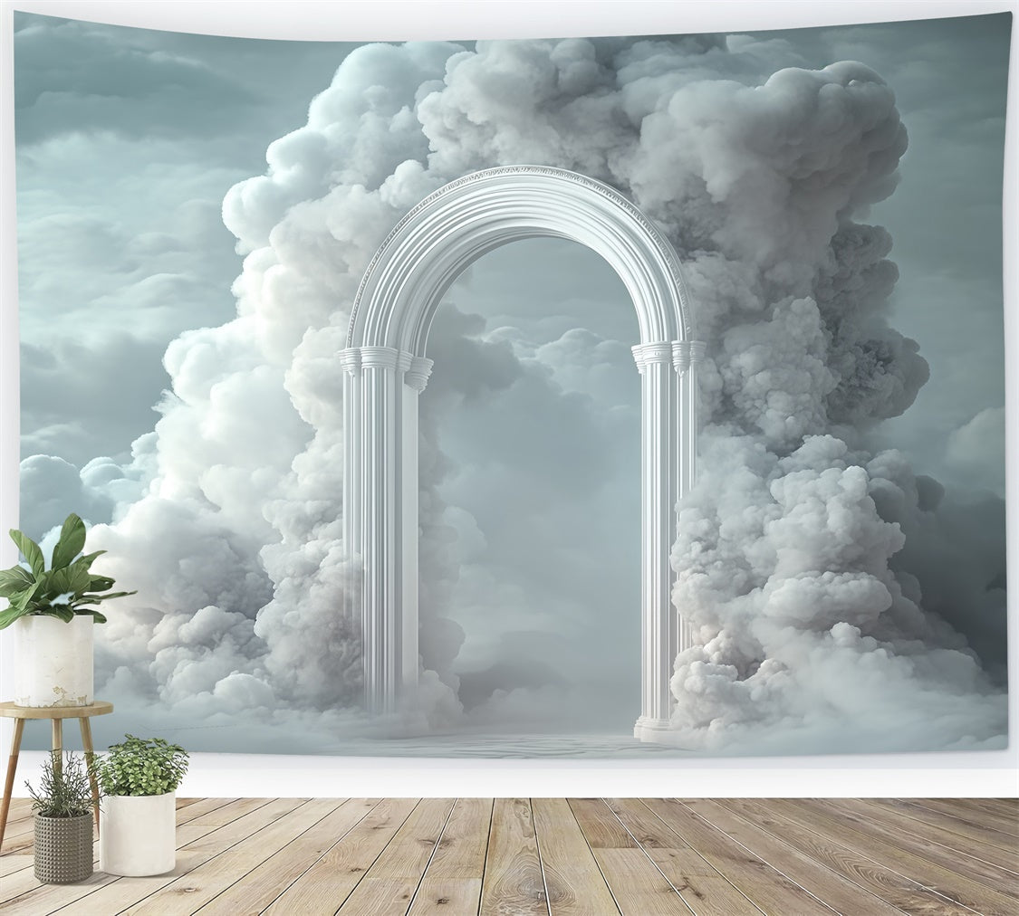 Toile de fond Nuage Forteresse Arche BRP57-217