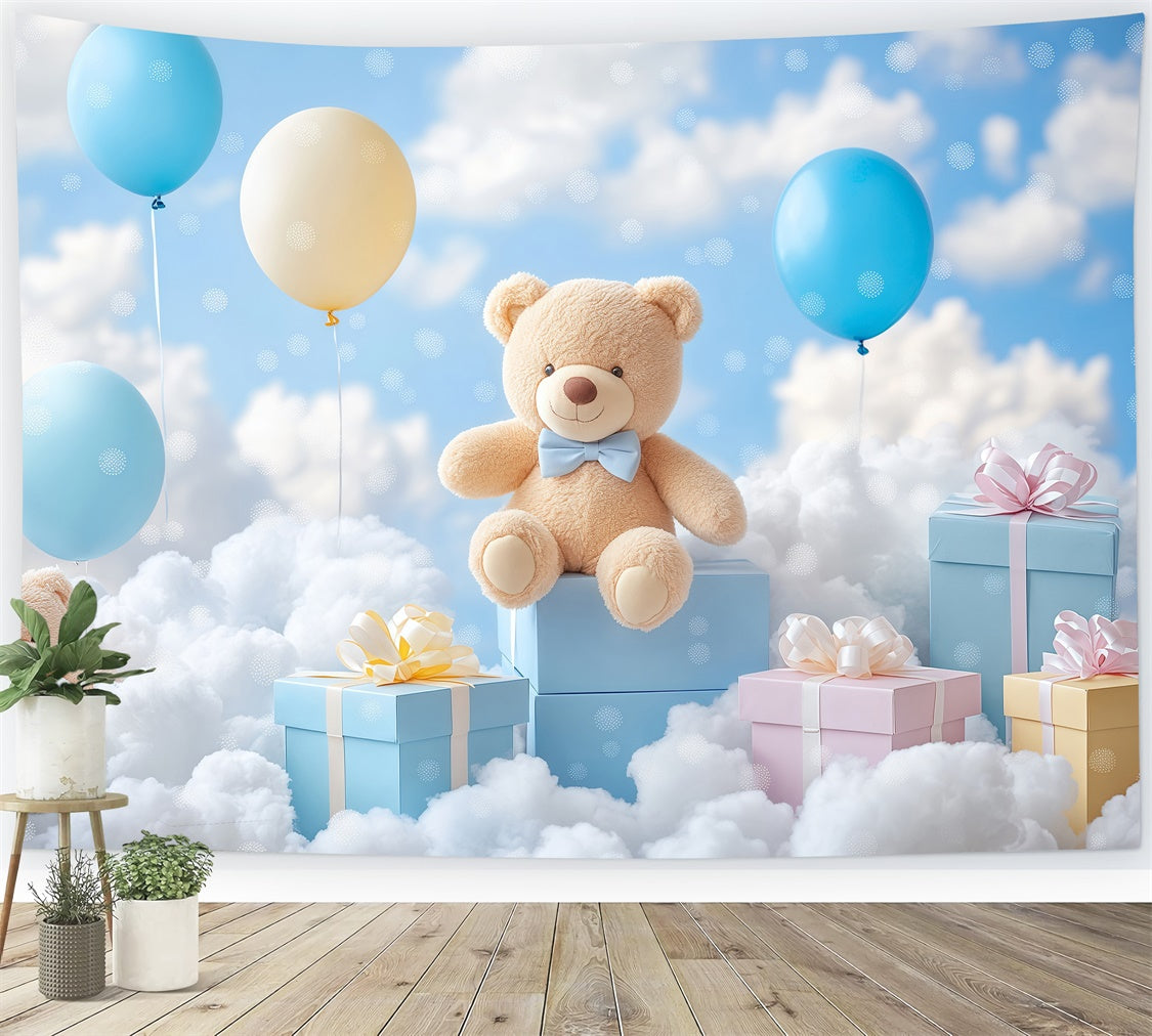 Toile de fond Nuage Cadeaux Ciel Célébration BRP57-221