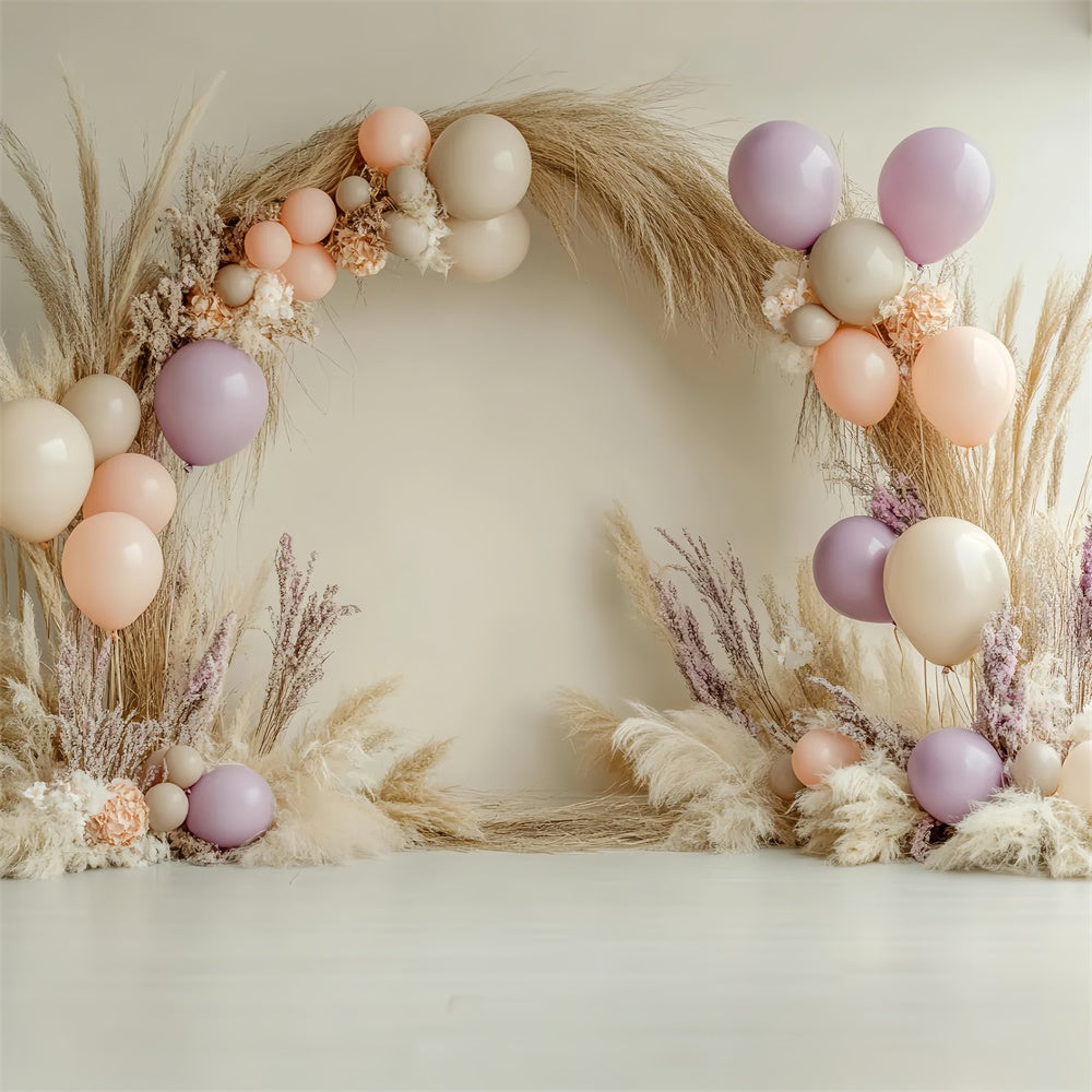 Fond studio photo enfant Fleurs Pastel Sérénité BRP57-276