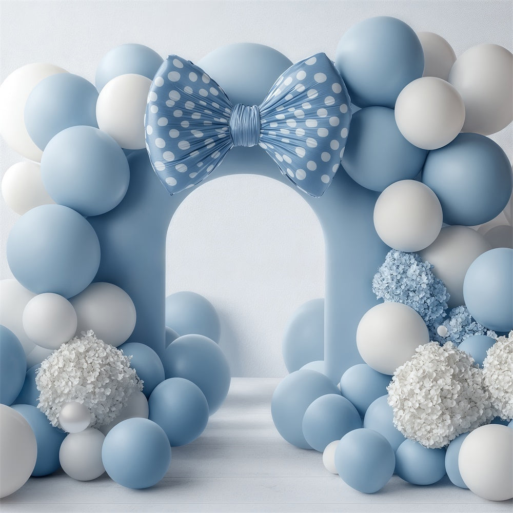 Fond studio photo bébé Accueil Doux Bleu BRP57-280
